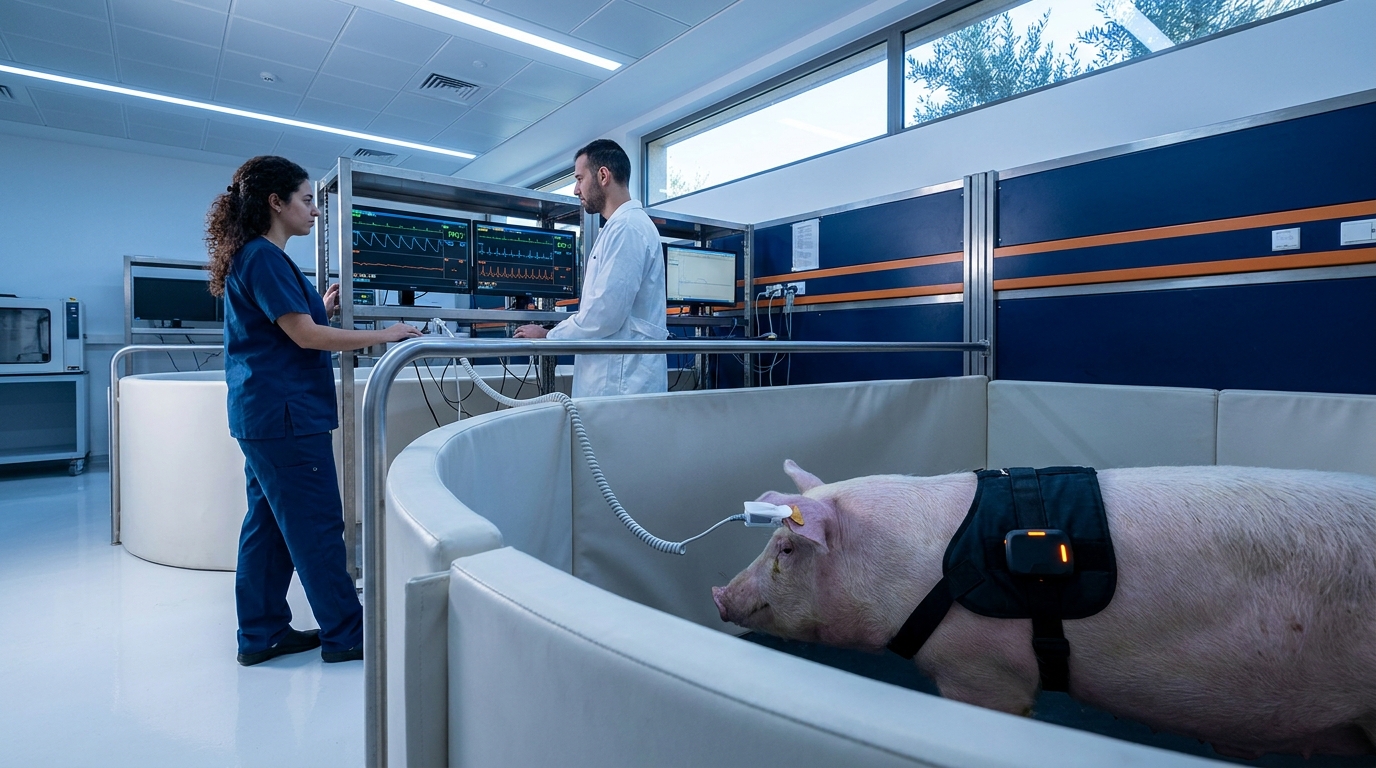 What Is Monitored in a Wearable Monitoring Device Animal Study