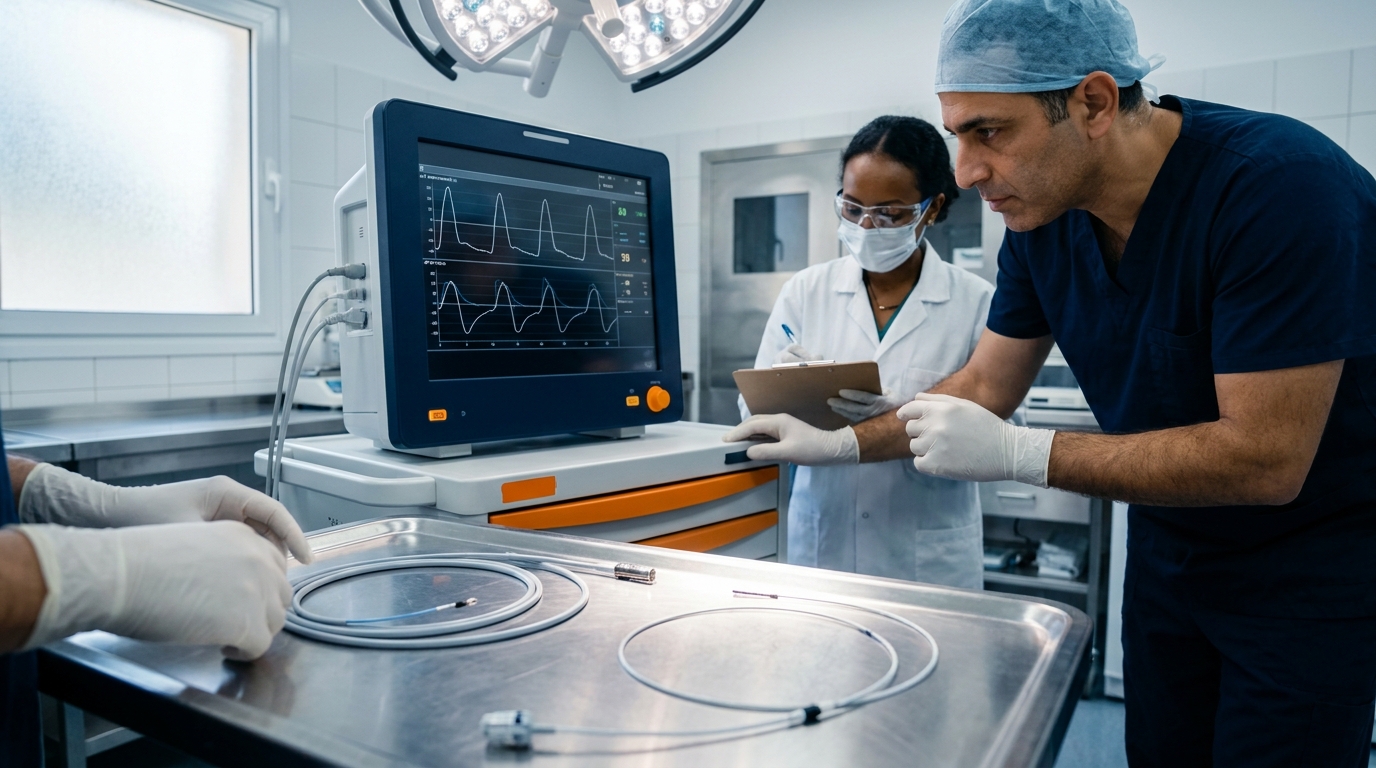 Porcine ischemia and heart failure model induction routes for device testing