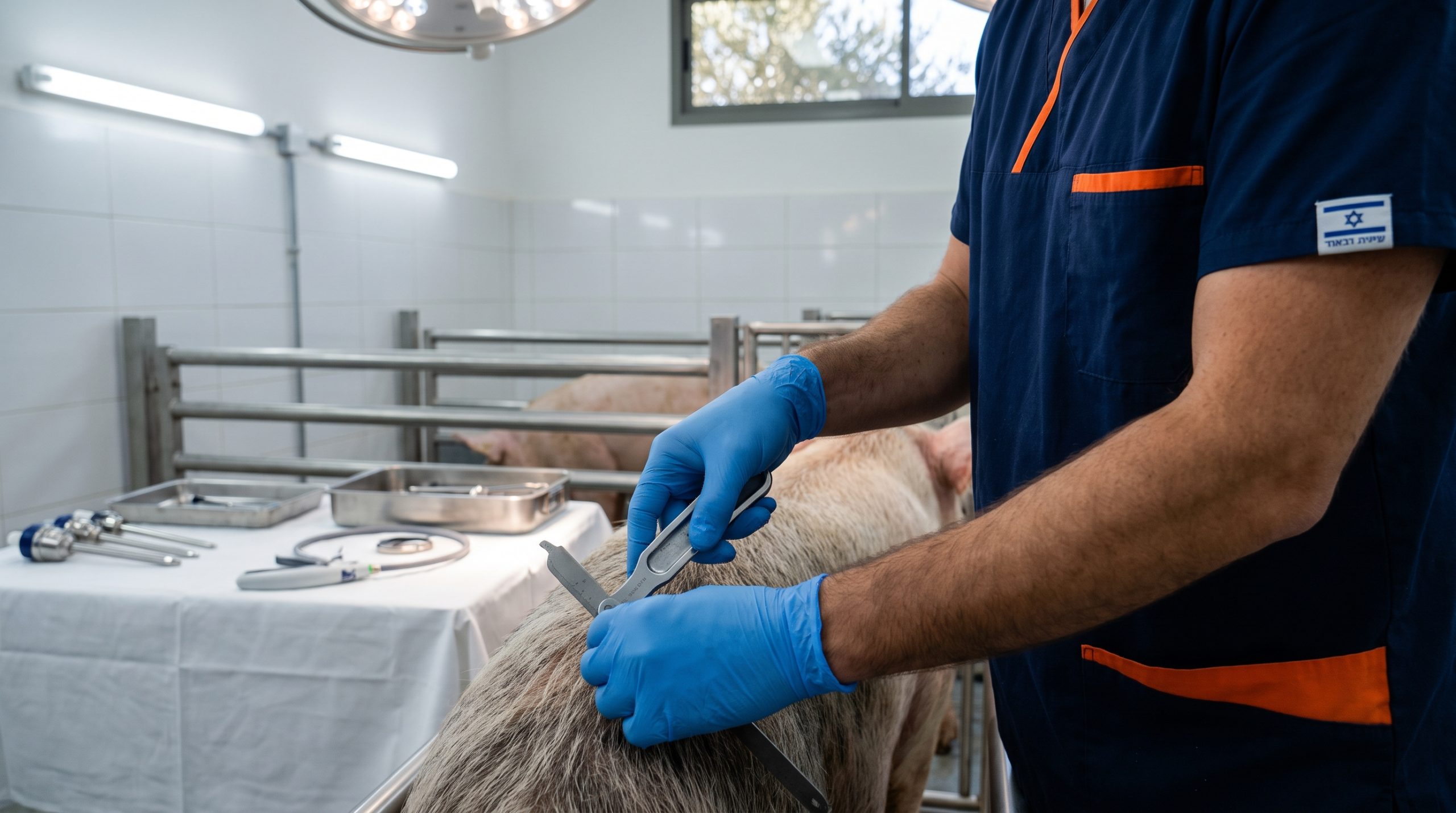 Matching pig size and age to the GI procedure