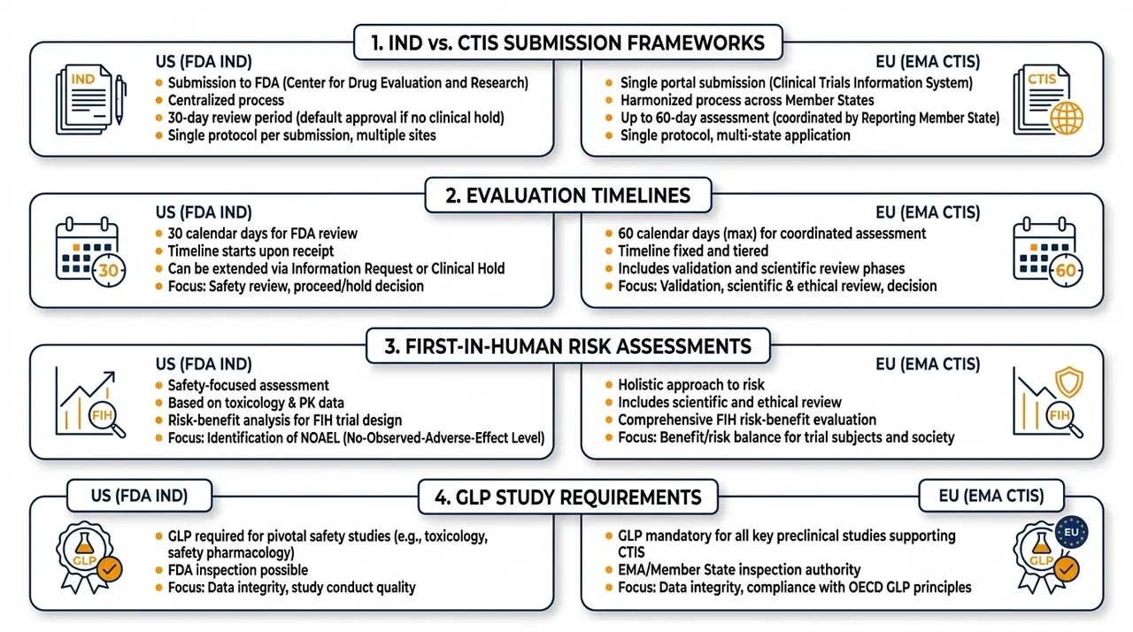 PreclinicalRegulatoryRequirementsFDAINDvsEMAIMPDSafetyPackages